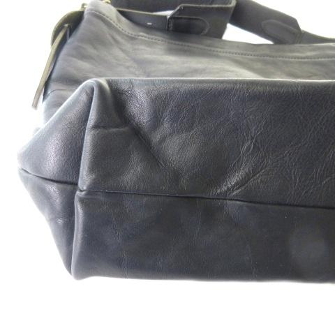 未使用品 SLOW 馬革 オールレザー ショルダーバッグ ブラック タグあり スロウ SLOW 美品 レザーショルダーバッグ オールレザー ブラック 黒