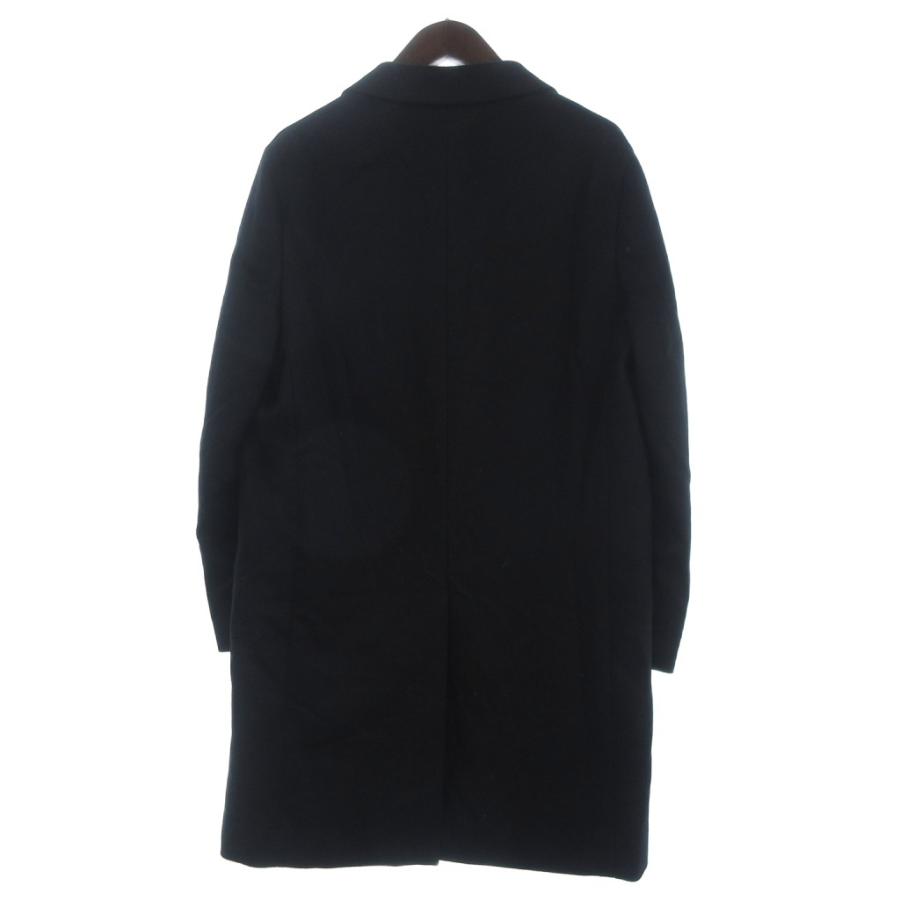 ユニクロ（UNIQLO） ウールカシミヤチェスターコート ロング 長袖 M 黒