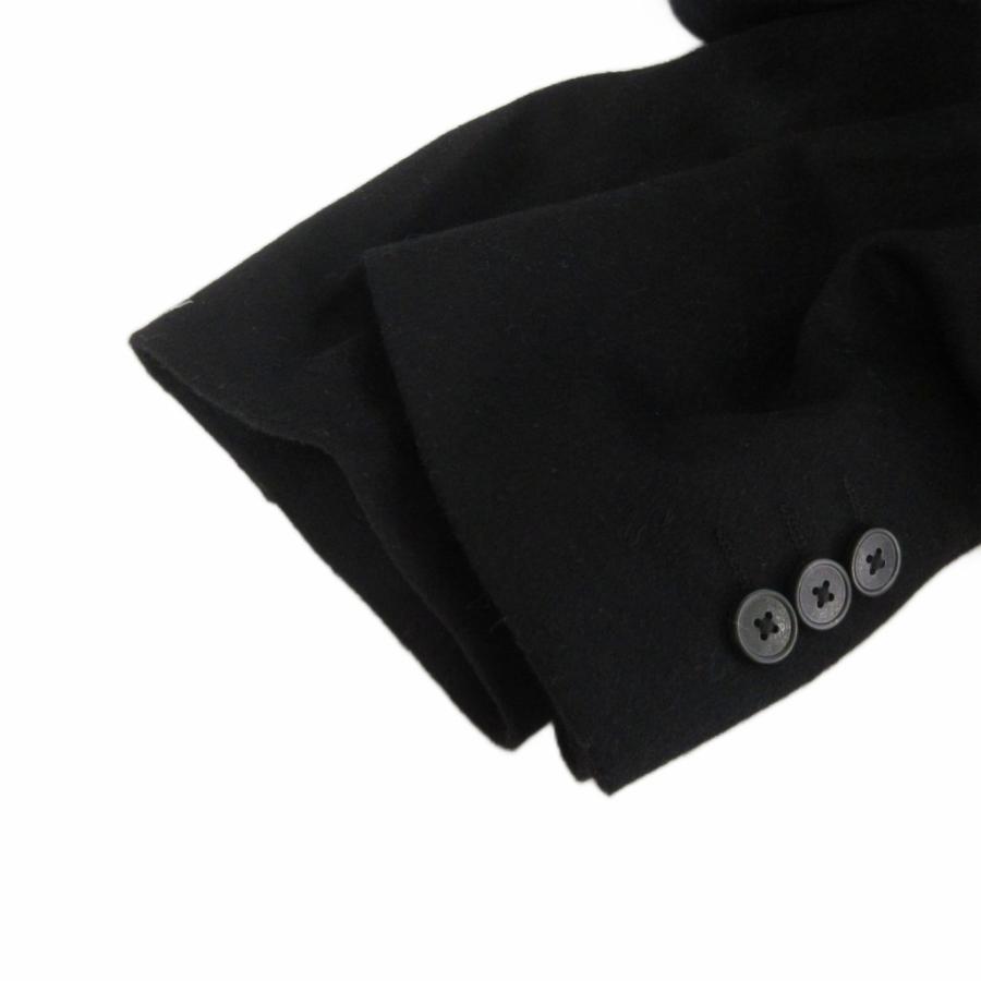 ユニクロ（UNIQLO） ウールカシミヤチェスターコート ロング 長袖 M 黒