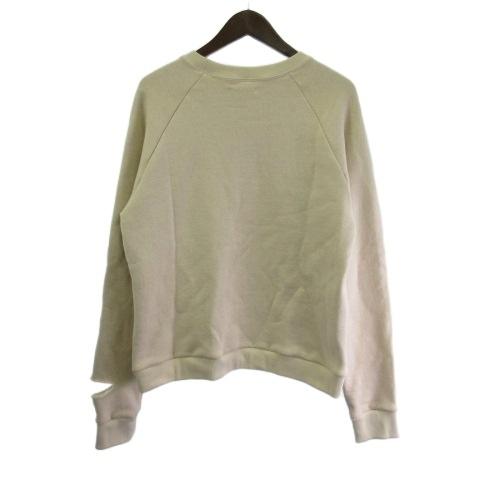 未使用品 ランディ RANDY タグ付き SS25-RCS01 25SS WATCH PULLOVER スウェット カット ダメージ プルオーバー ベージュ 2 メンズ