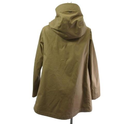 極美品　ヘルノカシミヤ混ステンカラーコート　裏地総柄シルク100 スカーフ柄 ヘルノ HERNO 美品 Delon scarf jacket シルクスカーフ付き コート