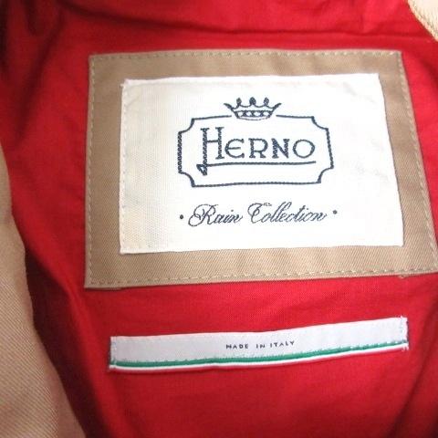 ヘルノ HERNO 美品 Delon scarf jacket シルクスカーフ付き コート