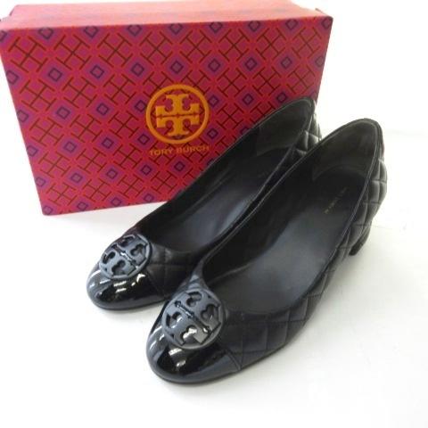 【糸田＊＊＊】Tory Burch パウダーコーテッド ロゴ　パンプス TORY BURCH（トリーバーチ） TORY BURCH 154132 パンプス キルティング