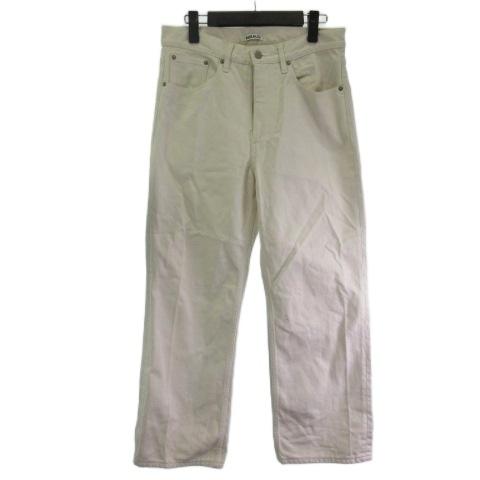 オーラリー AURALEE HARD TWIST DENIM 5P PANTS A00P01DM デニムパンツ