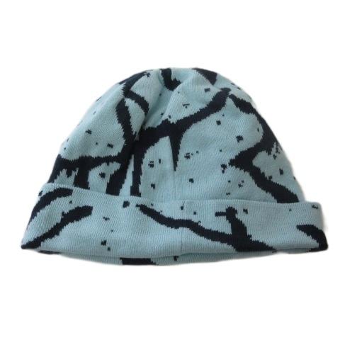 ARC'TERYX ニット帽・ビーニー ARC'TERYX（アークテリクス） ニット帽 ビーニー 総柄 ブルー 58cm