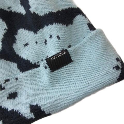 ARC'TERYX（アークテリクス） ニット帽 ビーニー 総柄 ブルー 58cm