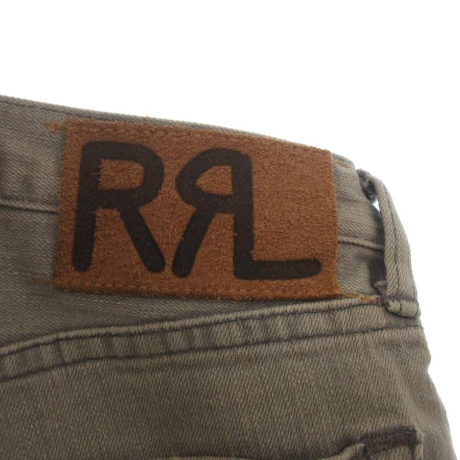 ダブルアールエル RRL ラルフローレン スキニー デニム パンツ USA製