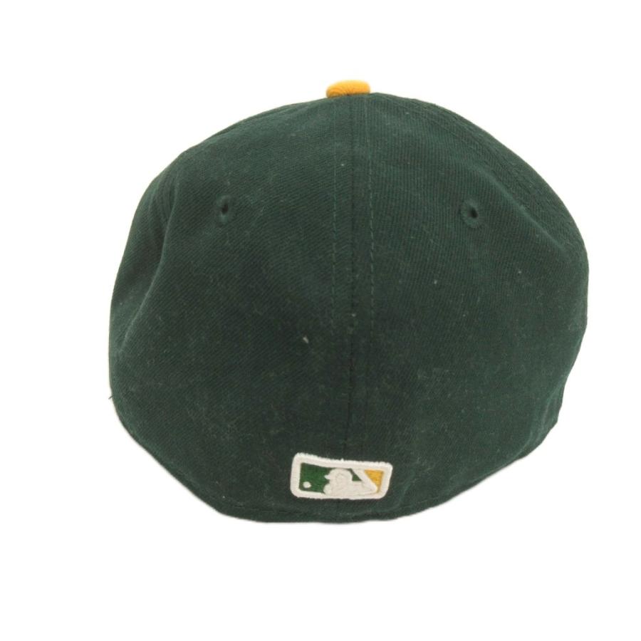 ニューエラ NEW ERA キャップ 帽子 59FIFTY アスレチックス 7 1/8 緑