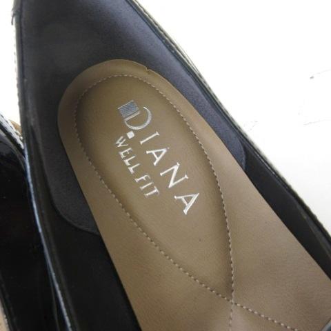 DIANA（ダイアナ） DIANA WELL FIT エナメル タッセル ローファー