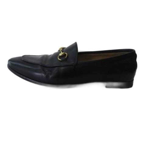 GUCCI（グッチ） ビット ローファー シューズ フラットシューズ レザー
