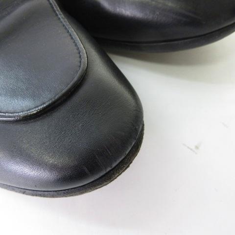 GUCCI（グッチ） ビット ローファー シューズ フラットシューズ レザー