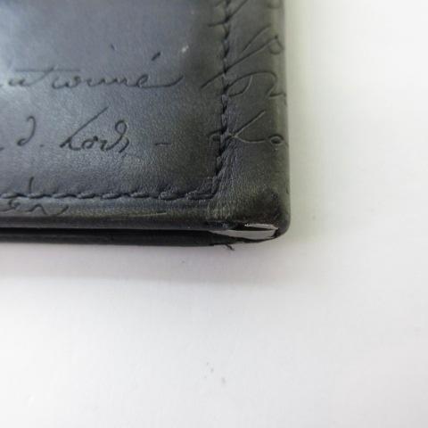 ベルルッティ Berluti 二つ折り 財布 ウォレット カリグラフィ