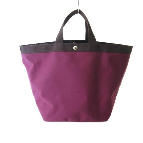 Herve Chapelier トートバッグ パープル エルベシャプリエ Herve Chapelier トートバッグ ハンドバッグ 舟型