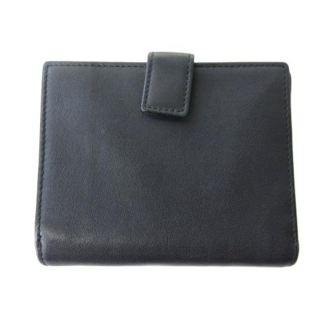 LOEWE（ロエベ） 財布 ウォレット レザー 2つ折り 黒 ブラック