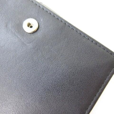 LOEWE（ロエベ） 財布 ウォレット レザー 2つ折り 黒 ブラック