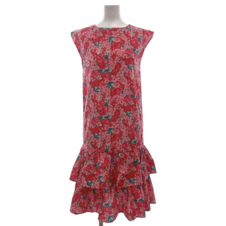 専用【新品未使用】タグ付 ローラアシュレイ ノースリーブワンピース 花柄L日本製 ローラアシュレイ LAURA ASHLEY ワンピース ノースリーブ 花柄 ひざ丈