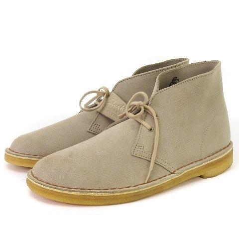 在庫処分セール 中古 クラークス Clarks Desert Boot デザートブーツ チャッカ スエード ベージュ系 Sand 8 靴 Sm メンズ ベクトル 古着 新着商品 Www Skylanceronline Com