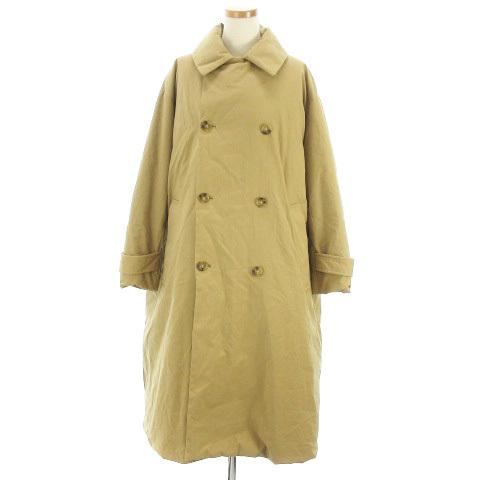 販売販売中 ナノユニバース 西川ダウンダブルコート 上着 長袖 中綿 ダウン コットン ベージュ 36 Nl92dww007ts Sm アウター レディース ベクトル 古着 激安店舗 東京 Www Superavila Com