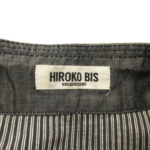 ご注文 HIROKO BIS ヒロコビス ラムレザー テーラードジャケット 羊革