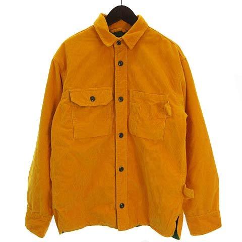 い出のひと時に とびきりのおしゃれを 中古 ディーゼル DIESEL S-BUNIS 中綿 ジャケット コーデュロイ ワーク オレンジ アウター 上着 コットン メンズ 橙 いラインアップ S