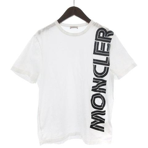 モンクレール MONCLER 20AW MAGLIA T-SHIRT Tシャツ カットソー 半袖 クルーネック コットン ロゴ プリント  F20918C76010 8390Y 白 ホワイ :002-902211180018:ブランド古着販売のベクトル - 通販 - Yahoo!ショッピング