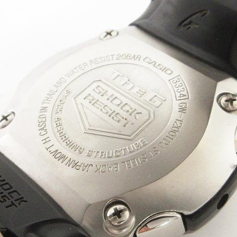 カシオジーショック CASIO G-SHOCK THE G 腕時計 GW-1200TDJ 電波 タフソーラー アナデジ シルバーカラー ウォッチ ジャンク ■SM0 メンズ｜vectorpremium｜04