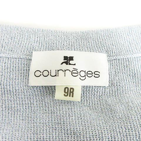 クレージュ courreges アンサンブルニット カーディガン 七分袖