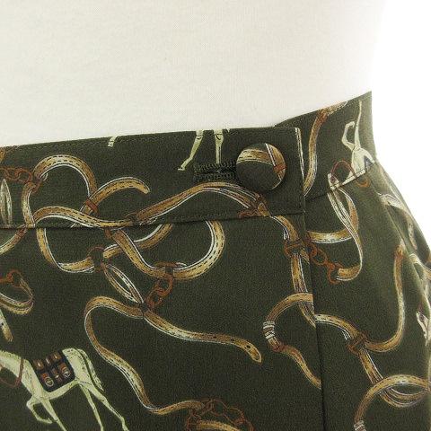 バーバリーズ Burberrys ヴィンテージ ラップスカート ひざ丈 巻き 馬  