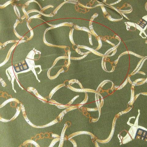 バーバリーズ Burberrys ヴィンテージ ラップスカート ひざ丈 巻き 馬  