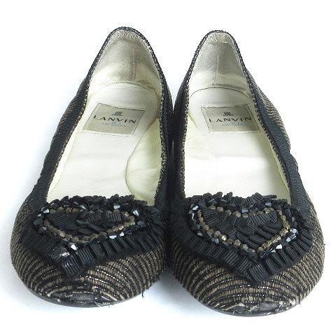 ランバンオンブルー LANVIN en Bleu フラットシューズ バレエ 