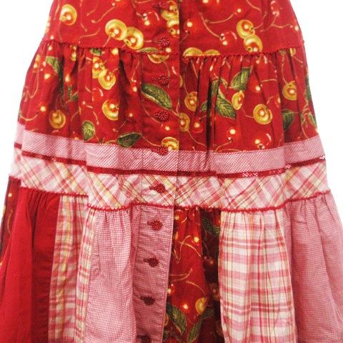 ピンクハウス PINK HOUSE ヴィンテージ スカート ロング フレア  