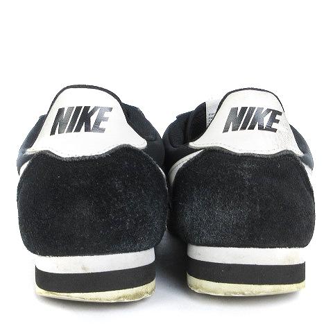 ナイキ NIKE CLASSIC CORTEZ NYLON クラシック コルテッツ ナイロン スニーカー ローカット 807472-011 黒 ブラック 27 靴 ■SM0 メンズ｜vectorpremium｜04