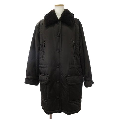 ダックス 美品 ジャケット ブルゾン 中綿 ミドル丈 総裏 ヌートリア 