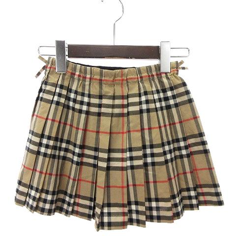 バーバリー ロンドン BURBERRY LONDON プリーツスカート ミニ ノバ  