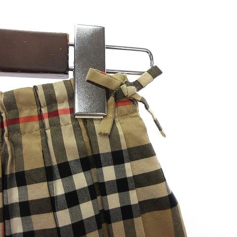 バーバリー ロンドン BURBERRY LONDON プリーツスカート ミニ ノバ  