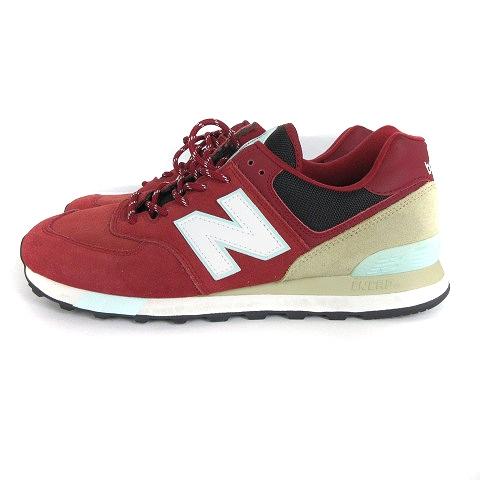 ニューバランス NEW BALANCE ML574JHQ スニーカー シューズ ローカット ロゴ 赤 レッド 28cm US10 靴 メンズ｜vectorpremium｜02