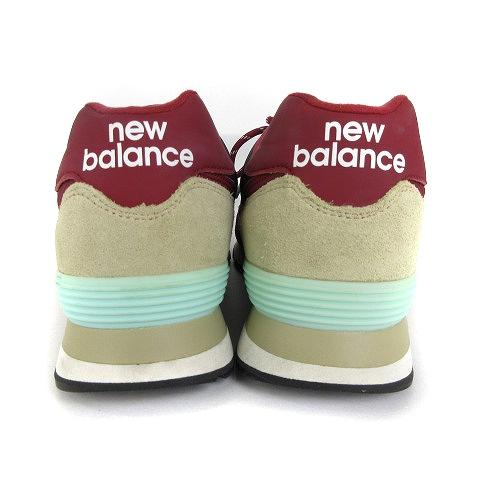 ニューバランス NEW BALANCE ML574JHQ スニーカー シューズ ローカット ロゴ 赤 レッド 28cm US10 靴 メンズ｜vectorpremium｜03