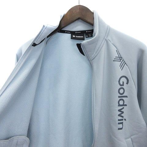 ゴールドウイン GOLDWIN 美品 22年製 BULKY FLEECE JK バルキー フリース ジャケット スキーウェア ワンポイント ロゴ 裏起毛 青 S ■SM1｜vectorpremium｜04