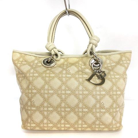 Christian Dior パナレア トートバッグ キャンバス レザー - ハンドバッグ