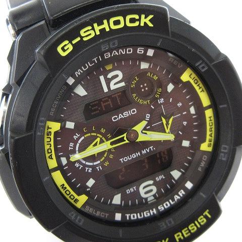 カシオジーショック CASIO G-SHOCK スカイコックピット 腕時計 アナデジ タフソーラー GW-3500B-1AJF 黒 ブラック ウォッチ ■SM1 メンズ｜vectorpremium｜03