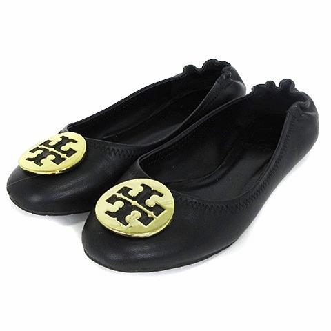 TORY BURCH トリーバーチ バレエシューズ ブラック 8M
