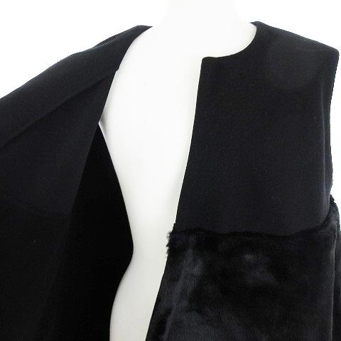 セン Cen. 22AW ボアキリカエベスト ジレ フックボタン 前開き 