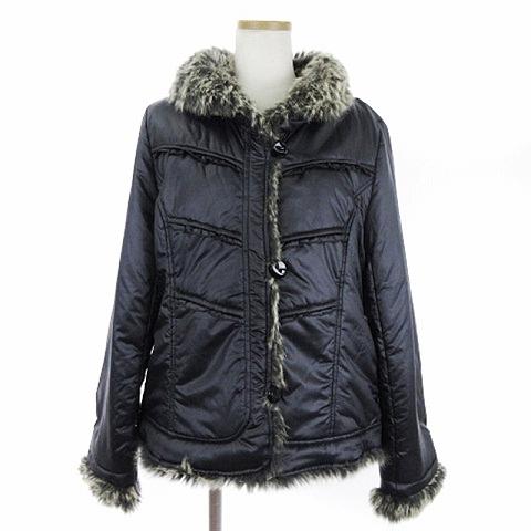 コウセイ KOHSEI 中綿ジャケット ラビットファー ボリュームネック  