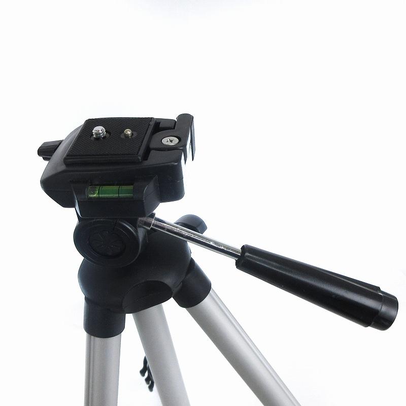 アルミニウム トライポッド aluminum tripod 三脚 水平器付き W312 シルバーカラー カメラアクセサリー その他｜vectorpremium｜03