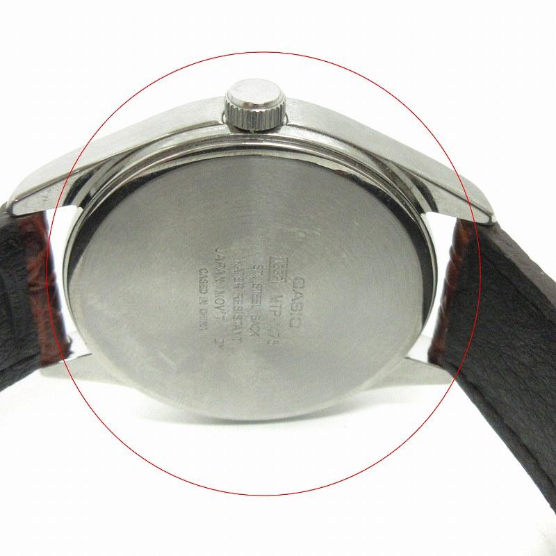 カシオ CASIO コレクション 腕時計 クオーツ アナログ レザー MTP-1175-E7BJH 茶 ブラウン ウォッチ ■GY33 メンズ｜vectorpremium｜06