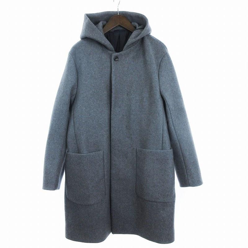ユナイテッドアローズ UNITED ARROWS UAST メルトン フーデッド コート 