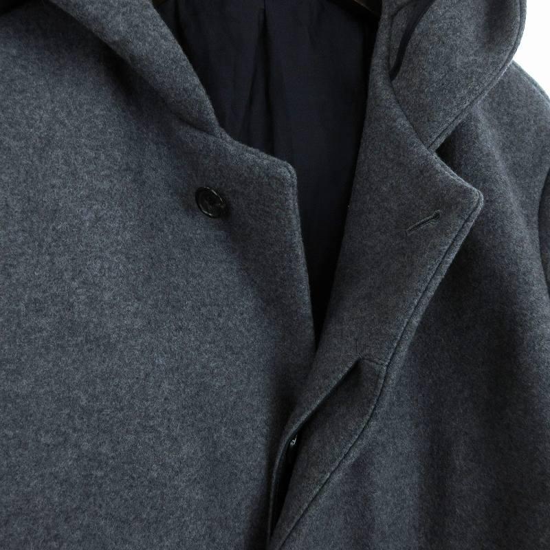 ユナイテッドアローズ UNITED ARROWS UAST メルトン フーデッド コート 