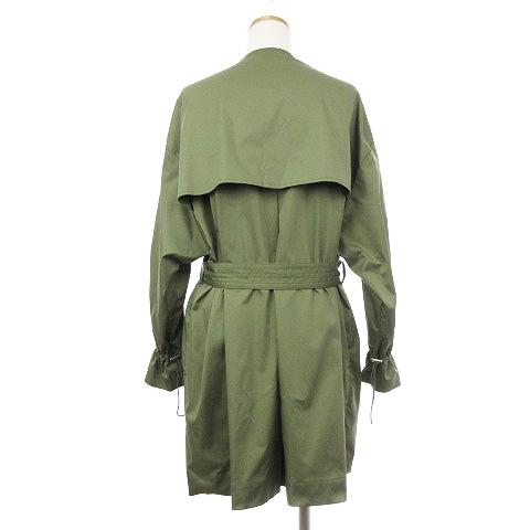 イウエン マトフ AEWEN MATOPH 美品 コート ミドル丈 ジャケット 無地 
