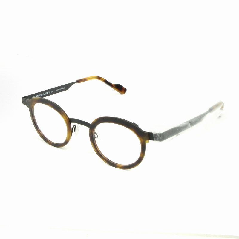 アンバレンタイン ANNE ET VALENTIN 美品 メガネ アイウェア ラウンド 