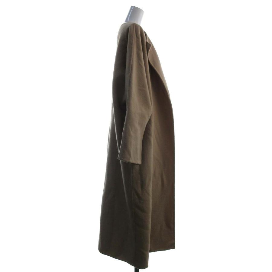 ミラオーウェン Mila Owen 接結ガウンコート ロング ウール 0 S  